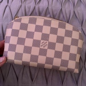 Louis Vuitton damier azur cosmetic bag